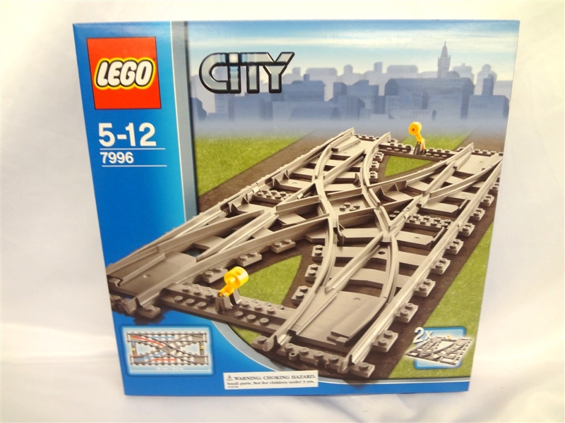 LEGO Collector Set #7996 City Train Rail Crossing New and Unopened