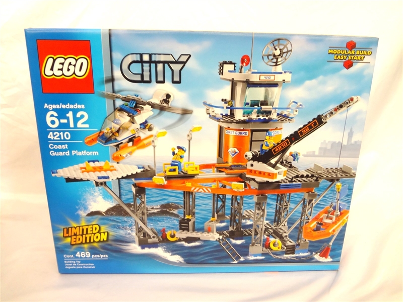 LEGO Collector Set #4210 City Coast Guard Platform New and Unopened