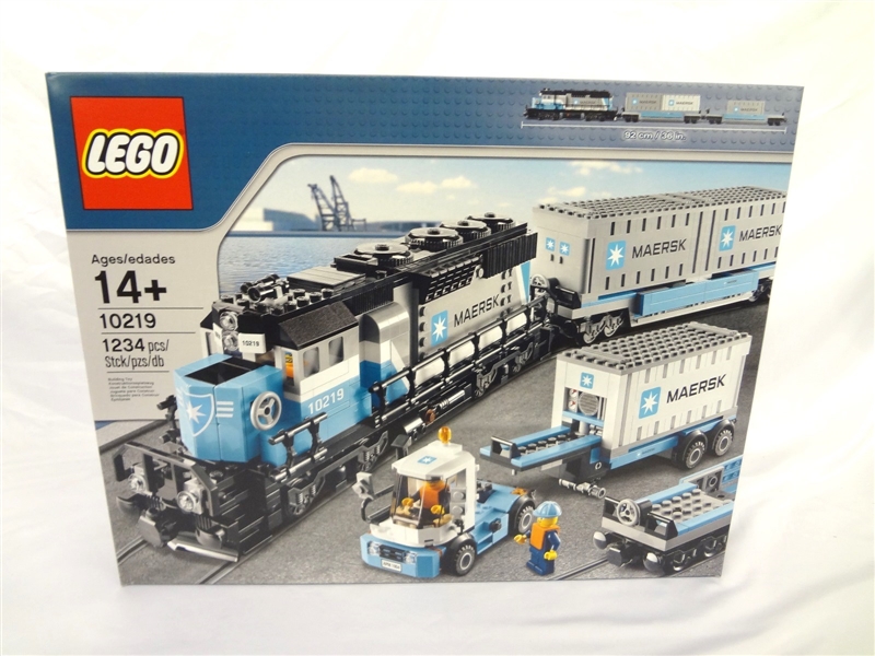LEGO Collector Set #10219 Maersk Train New and Unopened