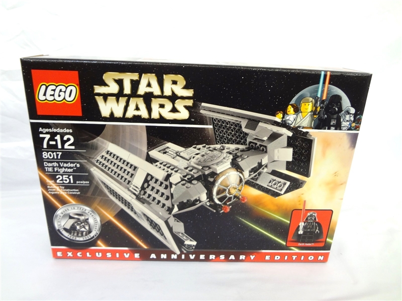 LEGO Collector Set #8017 Star Wars Anniversary Edition Darth Vaders Tie Fighter New and Unopened