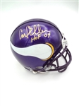 Carl Eller Hall of Fame Viking Signed Mini Helmet