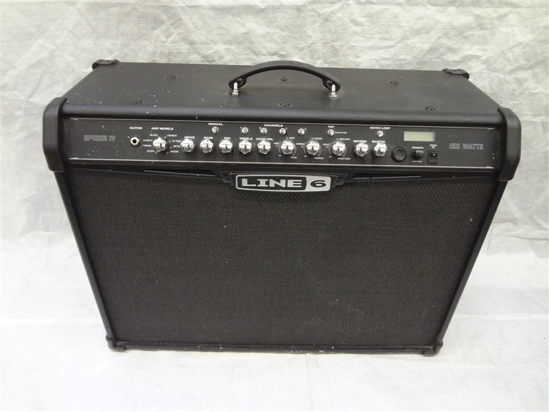 Line 6 Spider IV 150 150W 2x12 Guitar Combo Amplifier