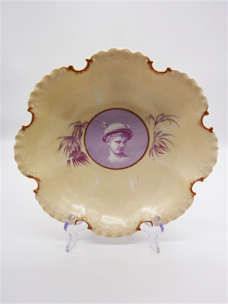 Rosenthal "Cameo" Porcelain Ruffled Bowl