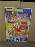 1966 Old Milwaukee Days Schlitz Poster