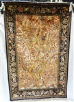 Persian 100% Silk Qom Rug 42" x 66" 