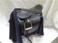 Coventry English Saddle Black Leather