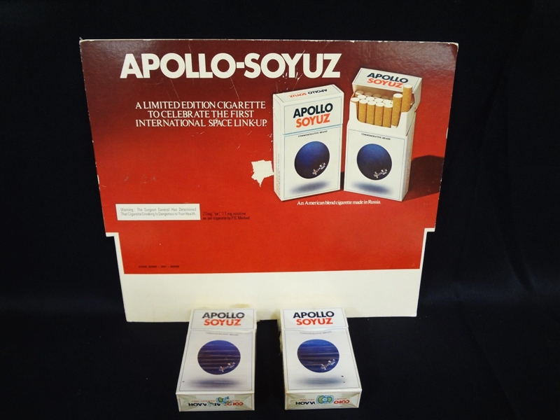 Apollo-Soyuz Limited Edition Cigarette Packs