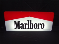 1992 Marlboro Cigarettes Double Side Illuminated Sign