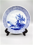 1900s Delft Blue Plate by Rosenthal Co.Germany