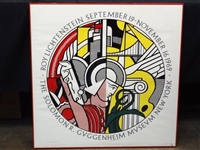 Roy Lichtenstein "Guggenheim 1969 Exhibition Poster" 29x29
