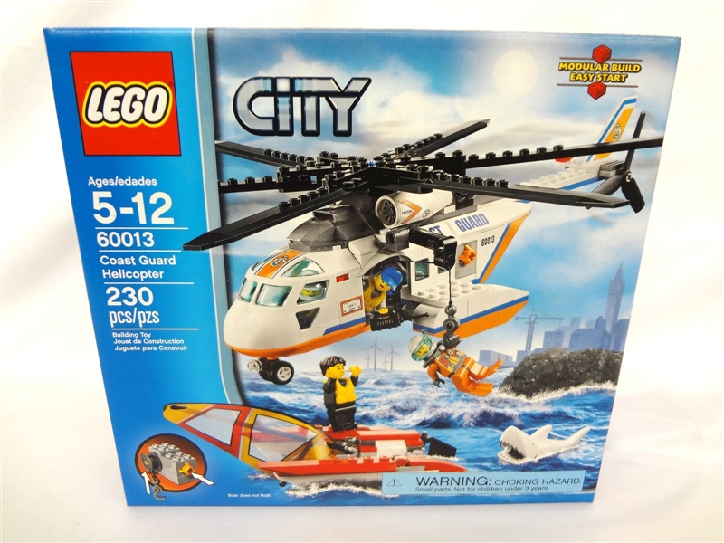 LEGO Collector Set #60013 City Coast Guard Helicopter New and Unopened: