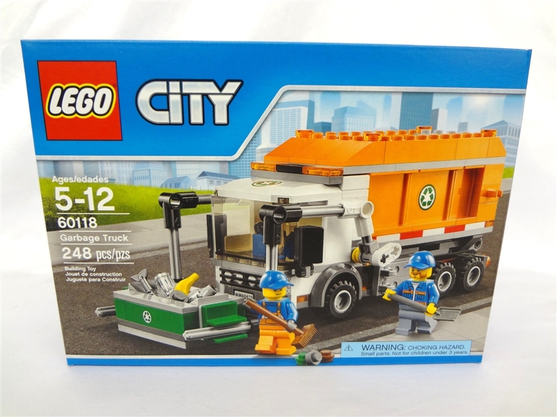 LEGO Collector Set #60118 City Garbage Truck New and Unopened