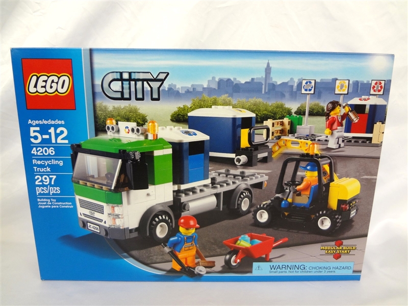 LEGO Collector Set #4206 City Recycling Truck New and Unopened