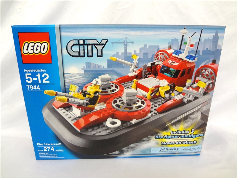LEGO Collector Set #7944 City Fire Hovercraft New and Unopened