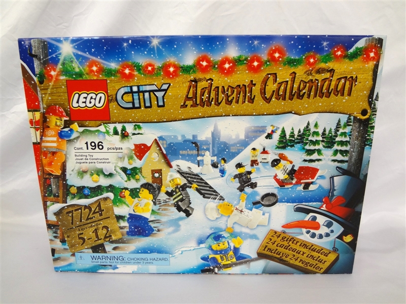 LEGO Collector Set #7724 City Advent Calendar New and Unopened