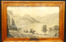 Albert Ruger View Lake Uri Switzerland 1872