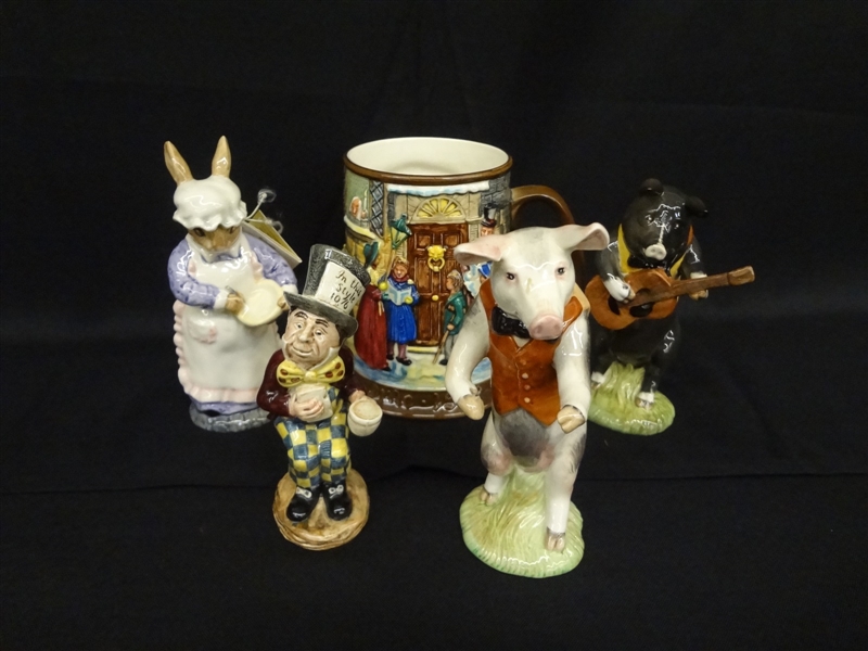 (5) Beswick Porcelain Figurines Group