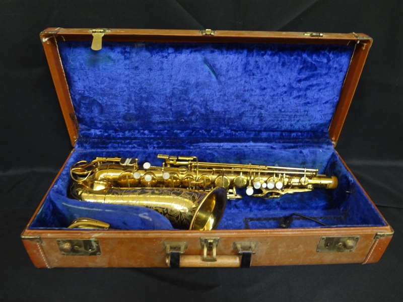 The Martin Alto Saxophone Elkhart, IN With Case
