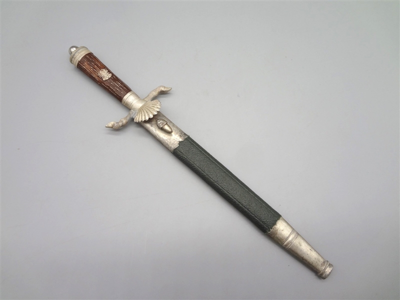 Miniature National Hunting Association German Dagger With Scabbard