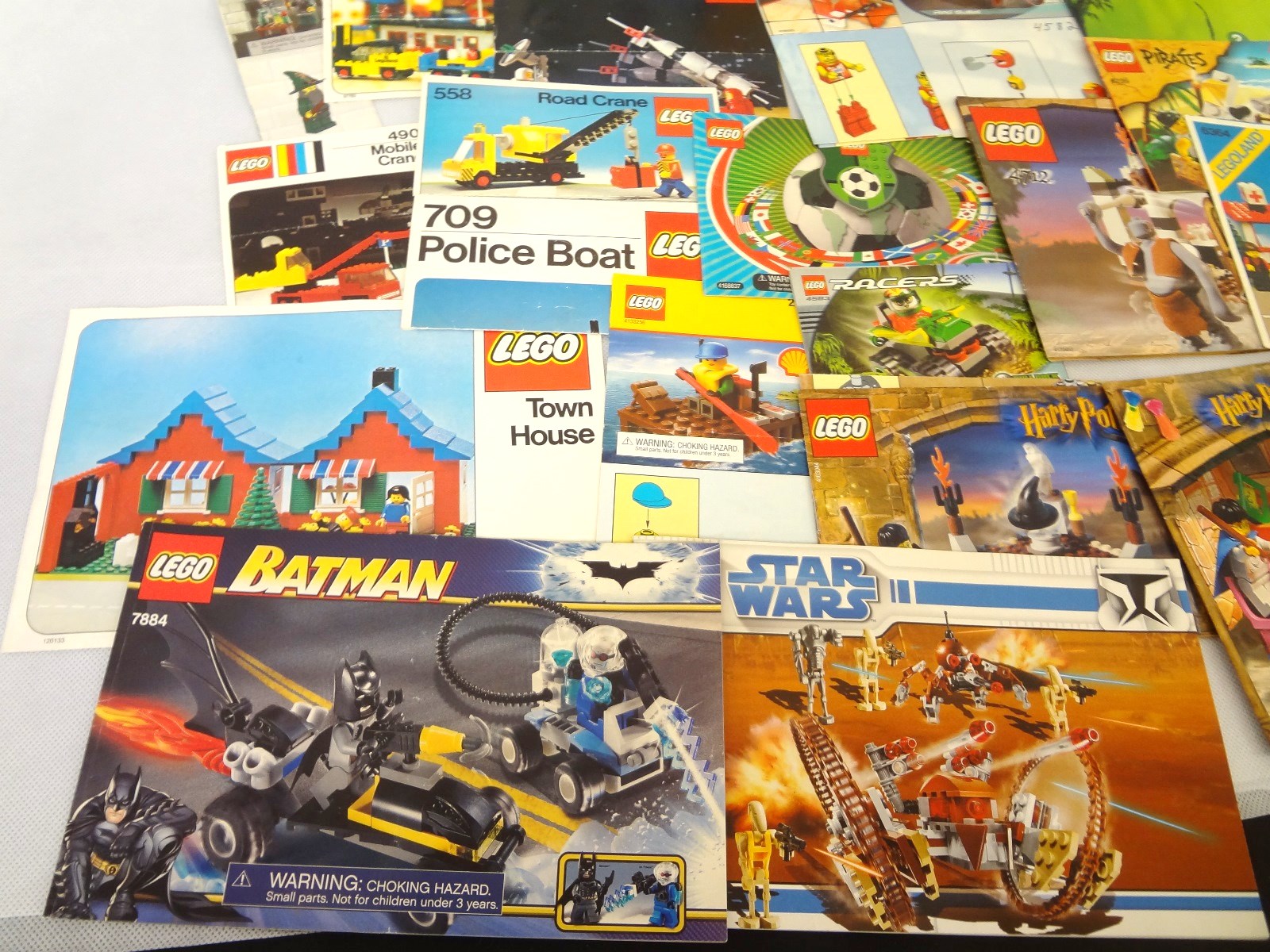 Lot Detail Large Group Of Original LEGO Instruction Booklets