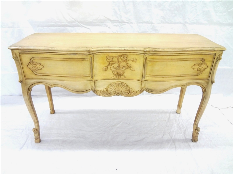 Pickled Country French Sideboard