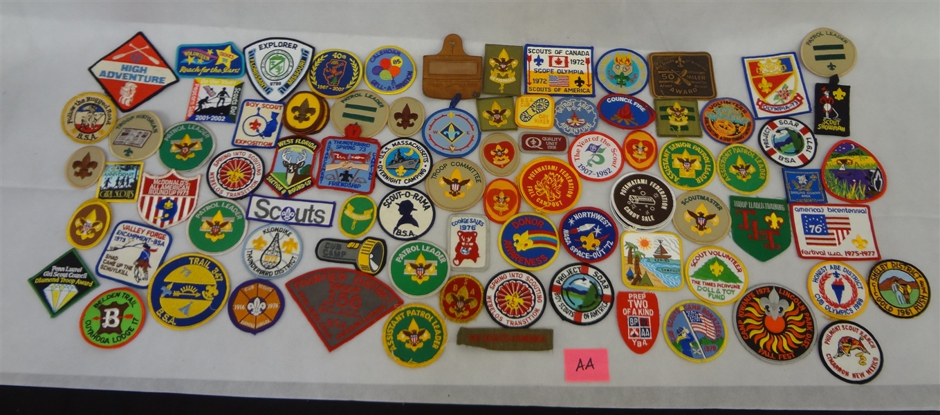(89) Boy Scout & Girl Scout Miscellaneous Patches