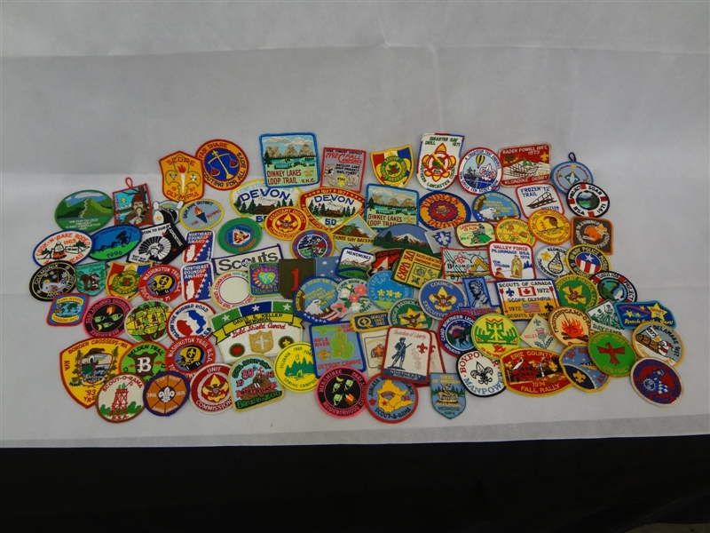 (93) Boy & Girl Scout Patches