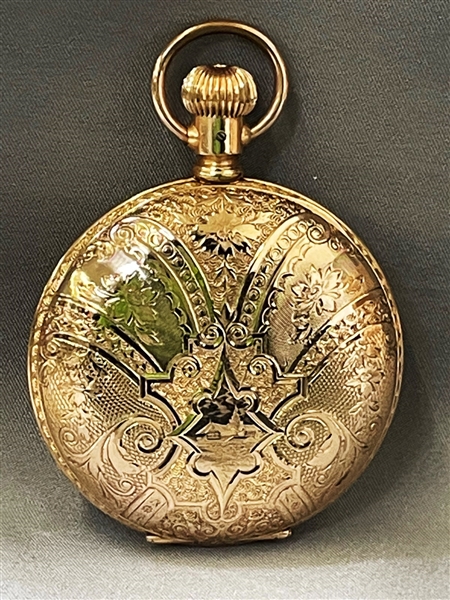 Seth Thomas 7 Jewel Puritan Case Gold Filled 18s Pocket Watch