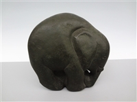 John Flannagan Granite Elephant Sculpture Copy