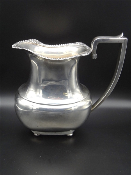 International Sterling Silver "Lord Robert" Empire Style Water Pitcher