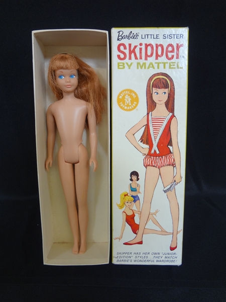 "Skipper" Barbies Little Sister Mattel Original Doll and Box