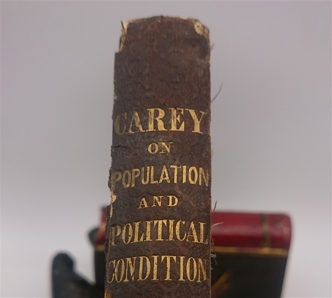 Principles of Political Economy Carey on Population and Political Condition 1840