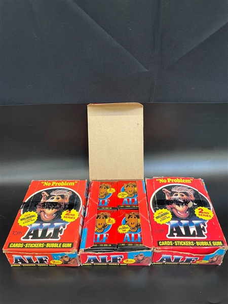(3) Boxes of Alf Second Series Non Sport Trading Cards