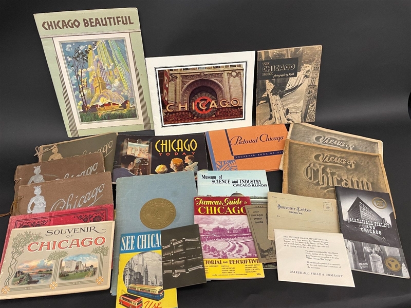 Group of Chicago IL Pamphlets and Brochures 