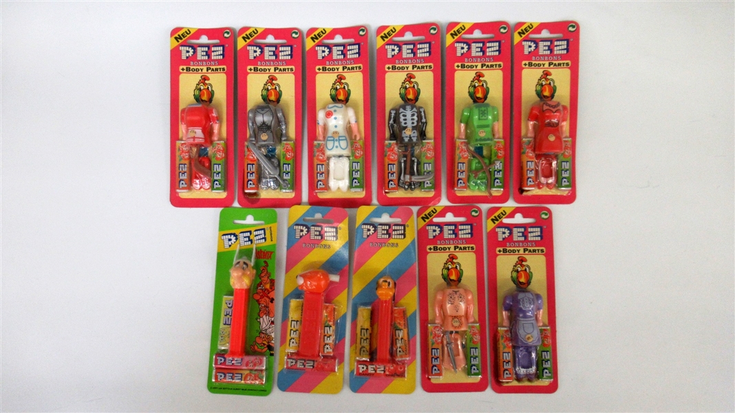 (11) Pez Dispensers in Packages