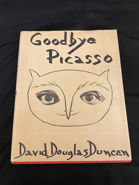 "Goodbye Picasso" by David Douglas Duncan Book With Dust Jacket