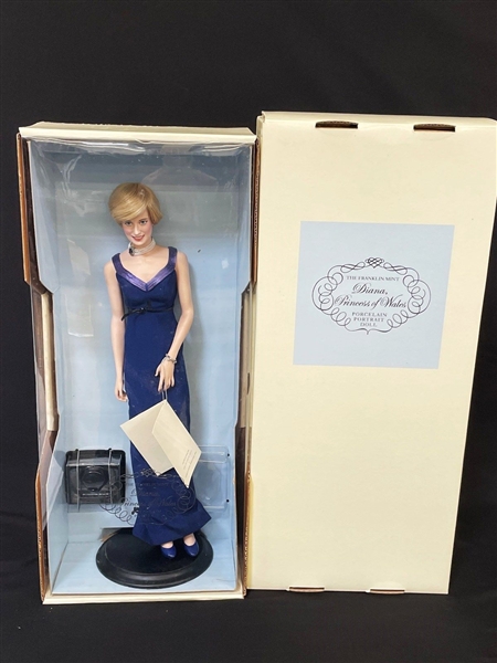 Princess Diana Franklin Mint Doll With Original Box