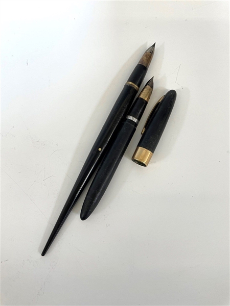 (2) 14k Gold Nib Sheaffer Fountain Pens