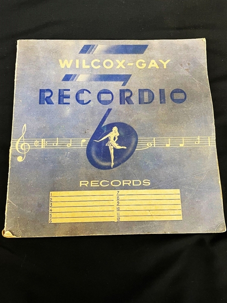 Wilcox-Gay Records 78s in Folder FDR Recorded Speeches