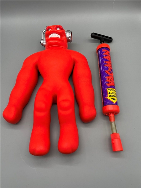 1994 Vac-Man Stretch Toy With Pump