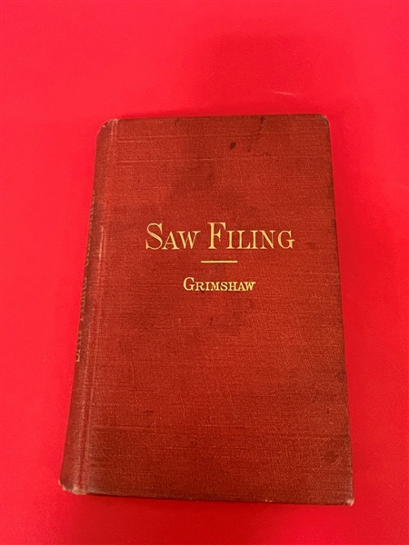 "Saw Filing" Robert Grimshaw 1919