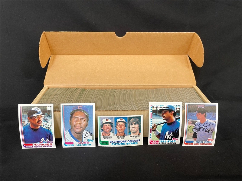 1982 Topps Baseball Cards Complete Set NM-M Condition