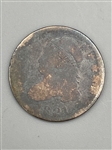 1821 Capped Bust U.S. Dime Coin