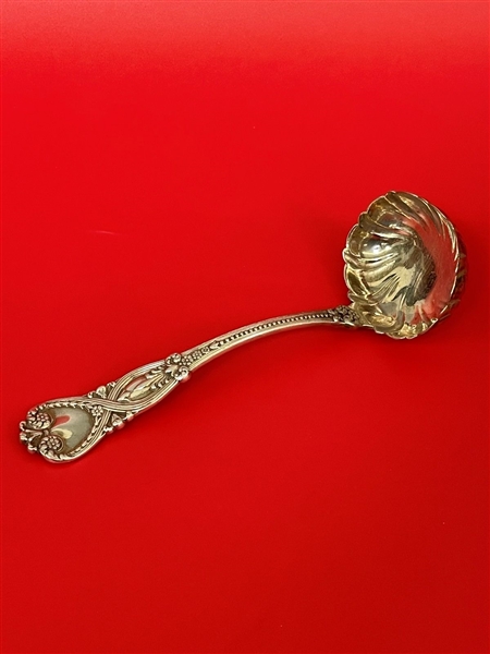 Tiffany and Co. Sterling Silver "St. James" Ladle With Fluted Bowl