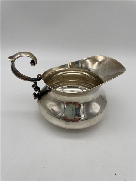 Poole Sterling Silver Creamer/Sauce Boat