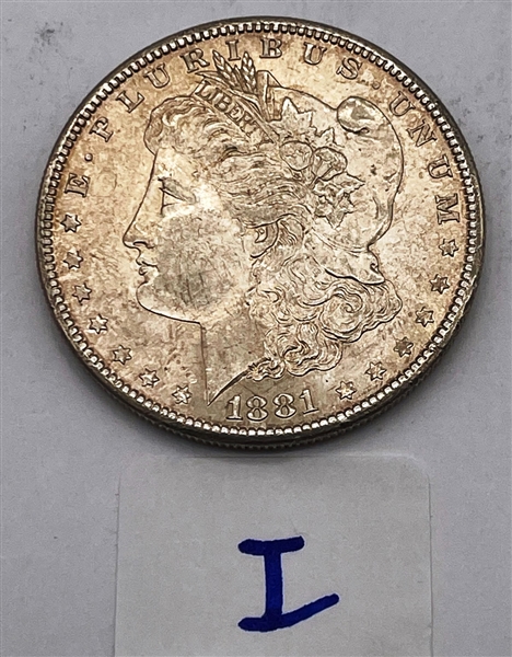 1881-S Morgan Silver Dollar (I)