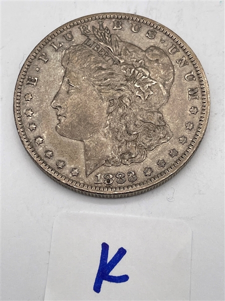 1883-O Morgan Silver Dollar (K)