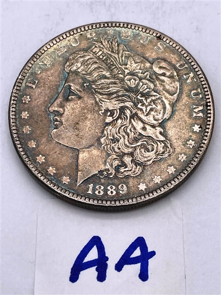 1889-P Morgan Silver Dollar (AA)
