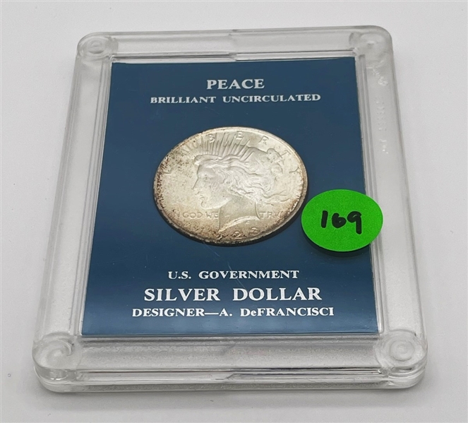 1923 Brilliant Uncirculated Peace Dollar (169)