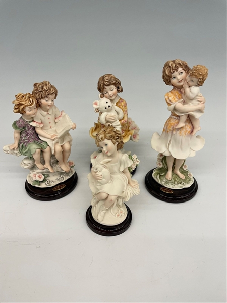 (4) Guiseppe Armani Figurines